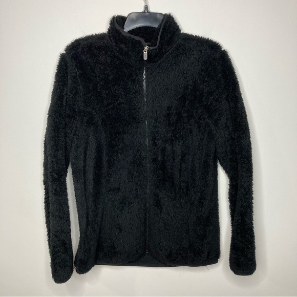 Fila sport teddy bear jacket black size medium - Picture 1 of 5